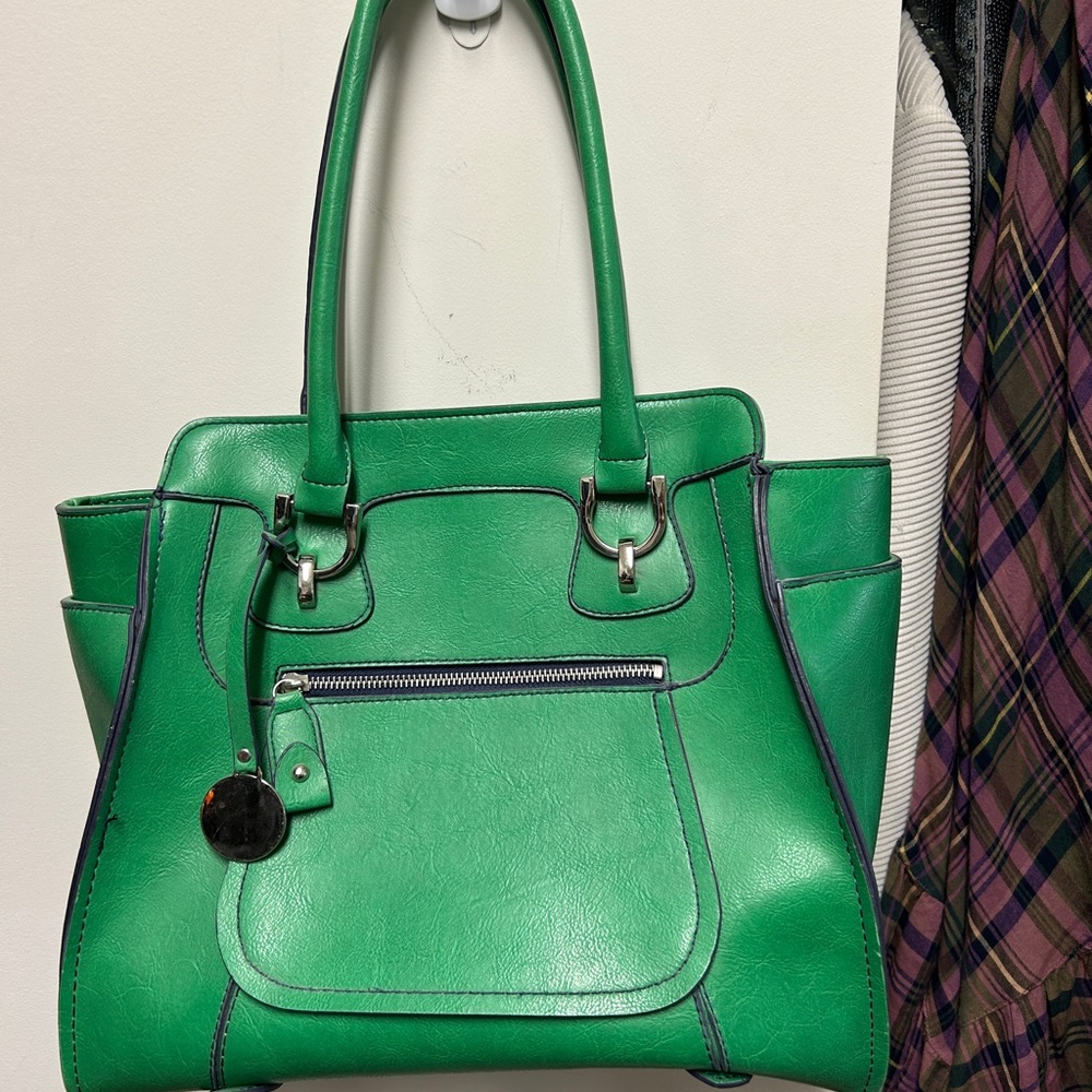 Green Tote Bag